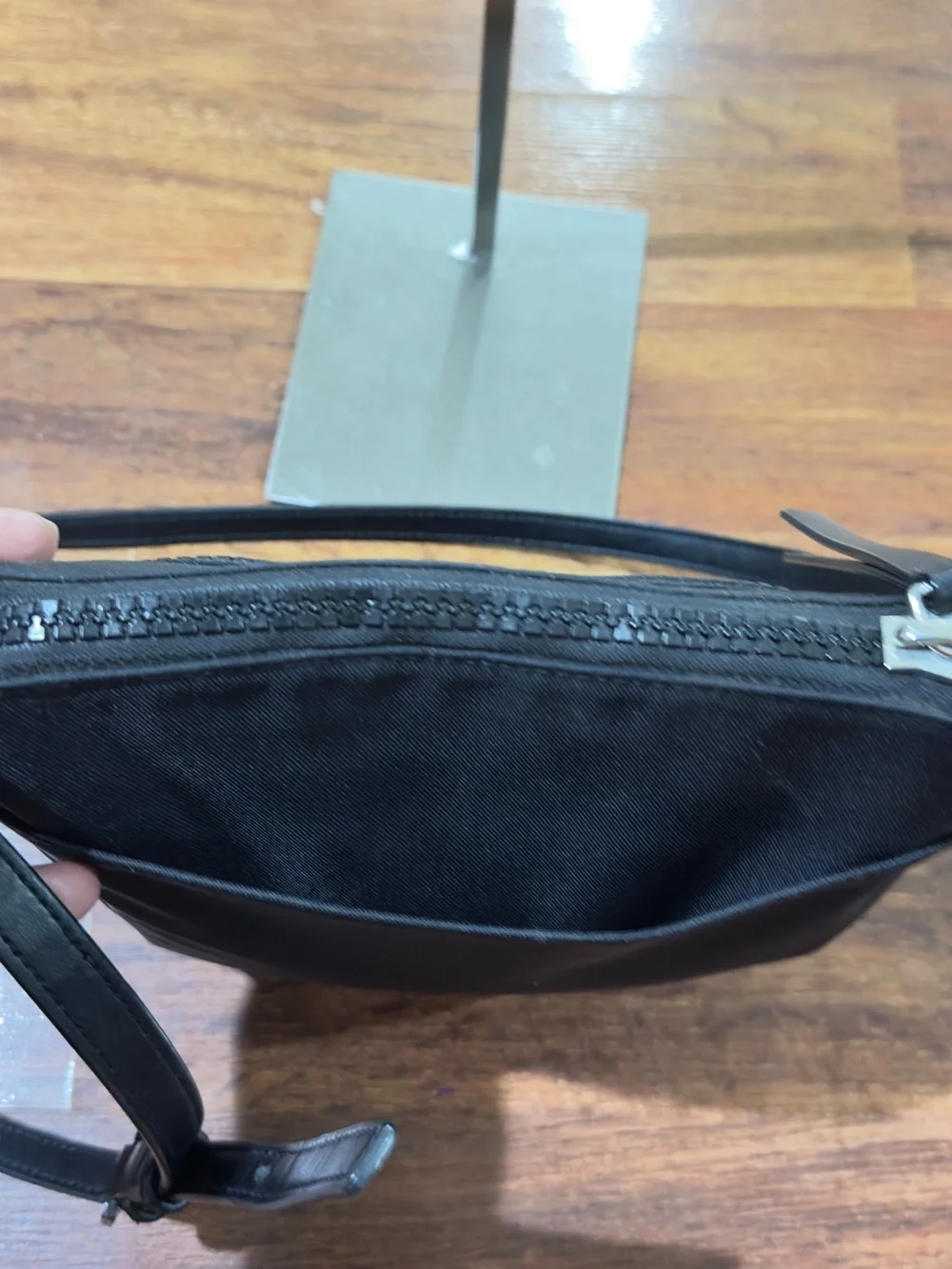 Marc Jacobs Black Nylon Slim Crossbody Bag